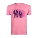 Le Patron shirt 'Tete de la course' dusty pink