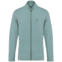 Gilet met rits Cobbles 'Afdaling' jade green