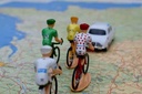 Miniatuurfietsen ' Tour de France' set 3