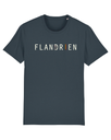 T shirt Cobbles 'Flandrien' antraciet