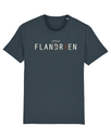 T shirt Cobbles 'Little Flandrien' antraciet